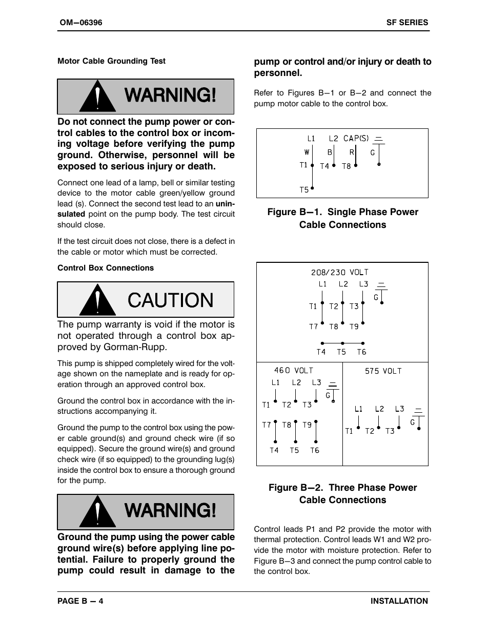 Gorman-Rupp Pumps SFV3A 1473393 and up User Manual | Page 12 / 47