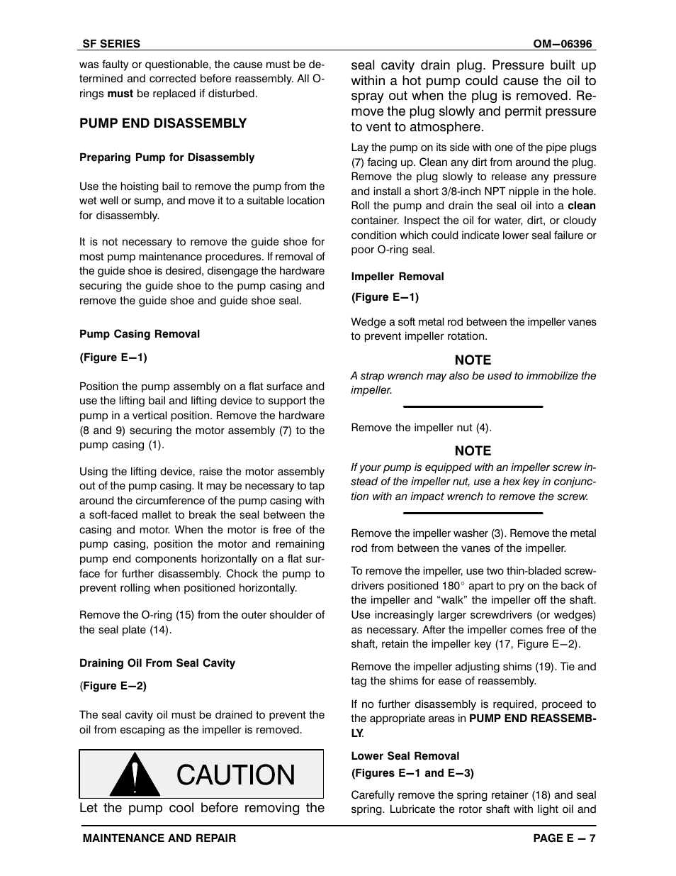 Gorman-Rupp Pumps SFV3A 1473393 and up User Manual | Page 34 / 47