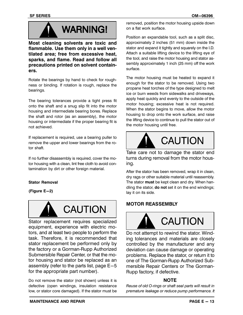 Gorman-Rupp Pumps SFV3A 1473393 and up User Manual | Page 40 / 47