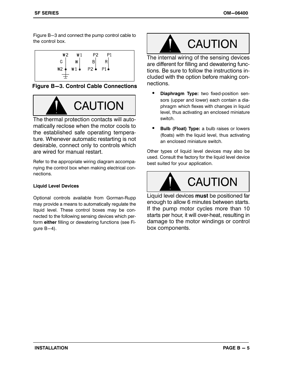 Gorman-Rupp Pumps SFV3B 1473390 and up User Manual | Page 13 / 47