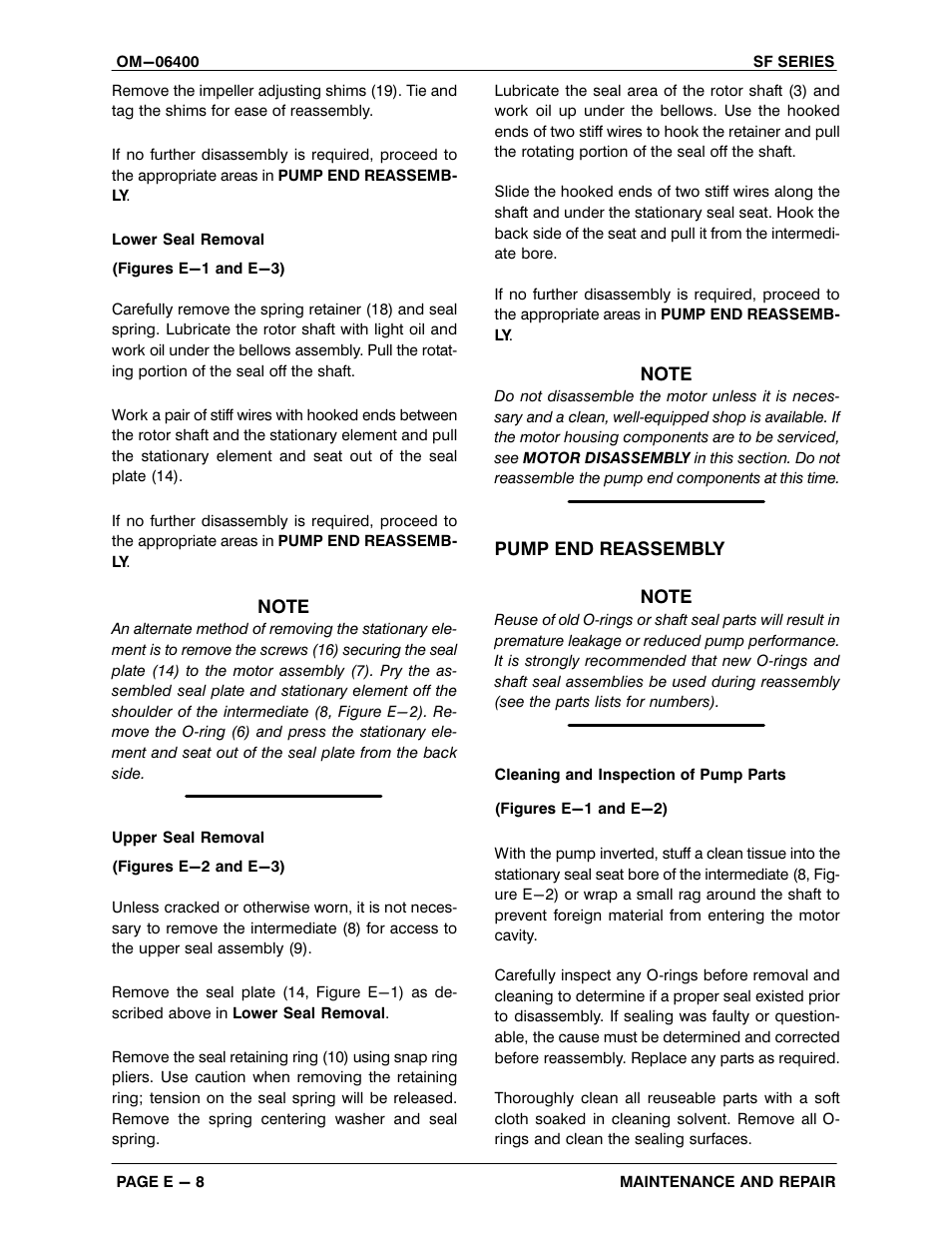 Gorman-Rupp Pumps SFV3B 1473390 and up User Manual | Page 35 / 47