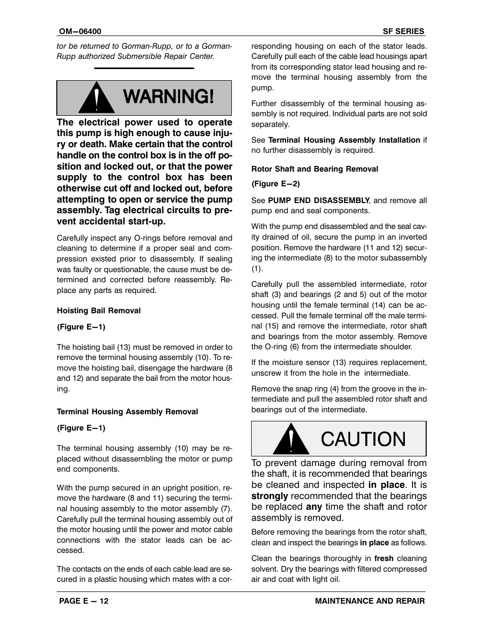 Gorman-Rupp Pumps SFV3B 1473390 and up User Manual | Page 39 / 47