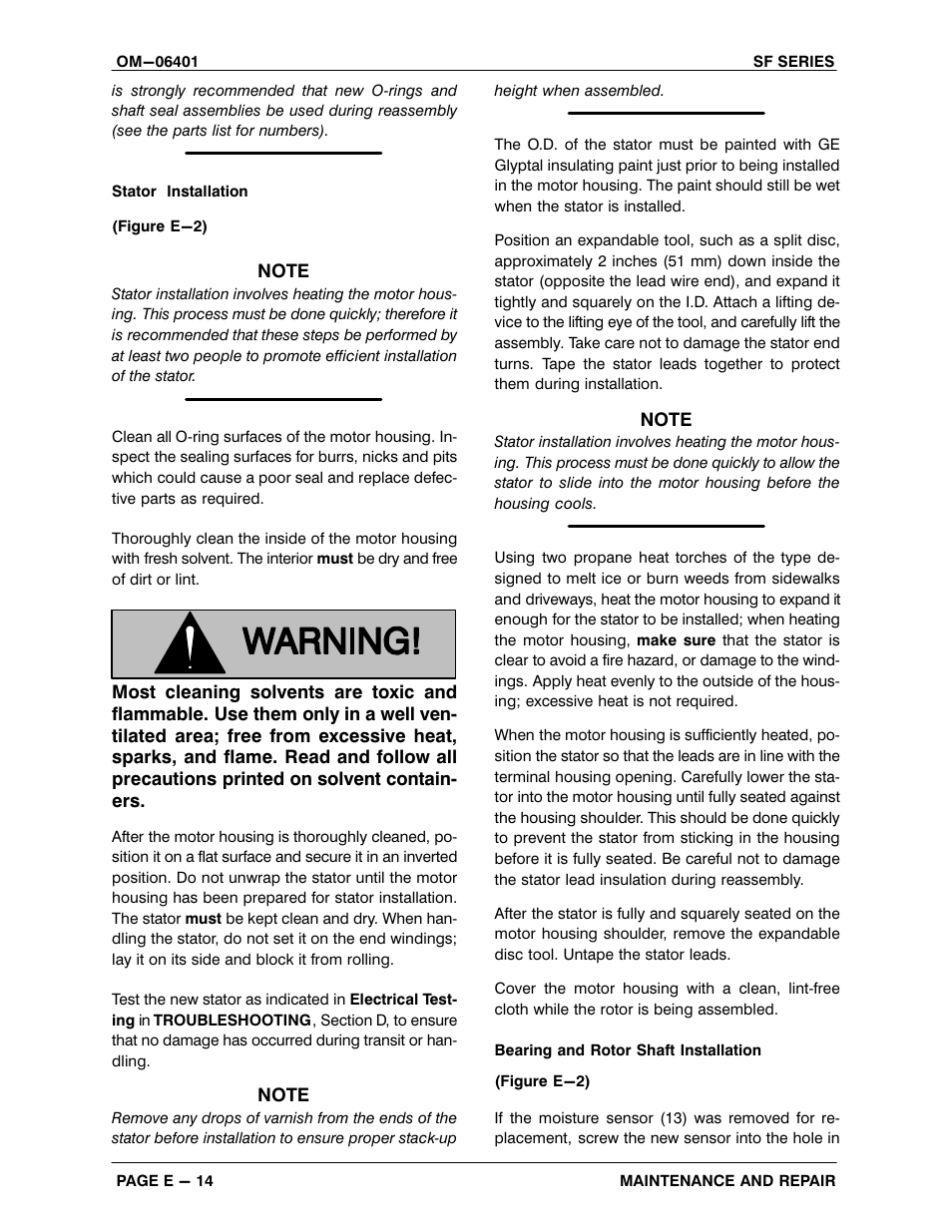 Gorman-Rupp Pumps SFV4A 1476537 and up User Manual | Page 40 / 46