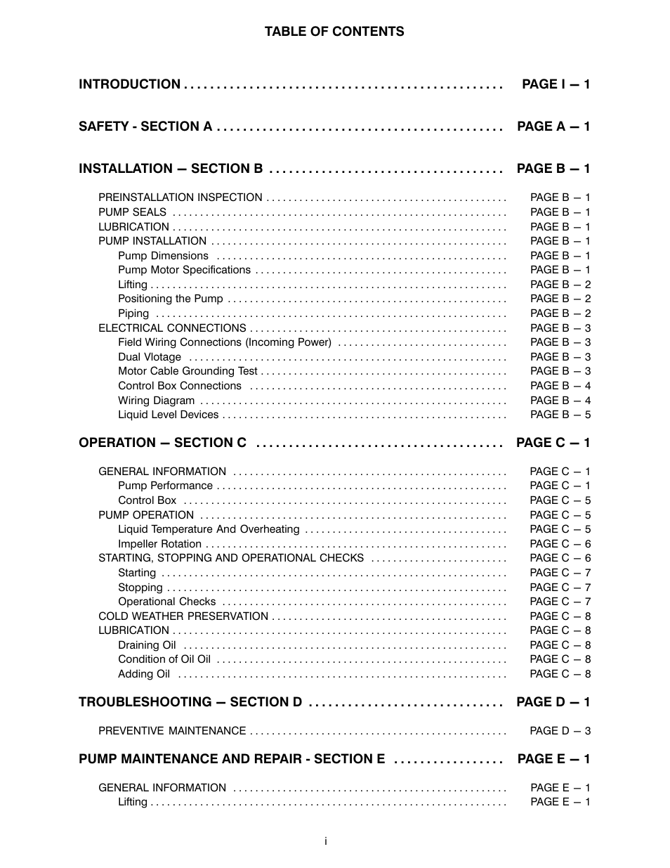 Gorman-Rupp Pumps SFV4B 1468408 and up User Manual | Page 3 / 47