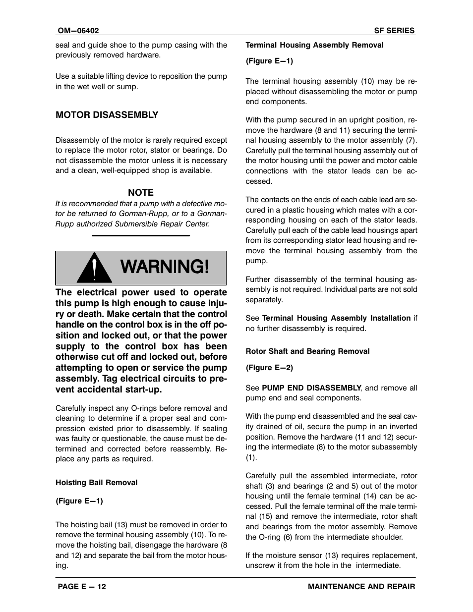 Gorman-Rupp Pumps SFV4B 1468408 and up User Manual | Page 39 / 47