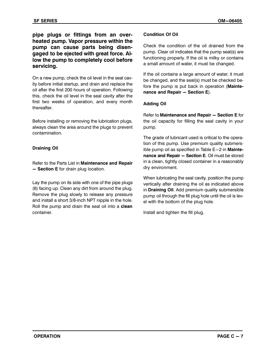 Gorman-Rupp Pumps SFDV3B 1520902 and up User Manual | Page 20 / 44
