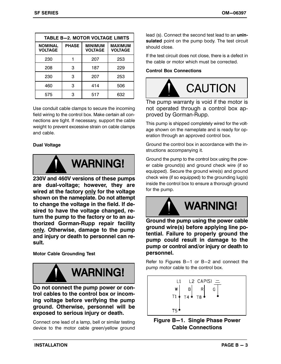 Gorman-Rupp Pumps SFDV3A 1482269 and up User Manual | Page 11 / 44