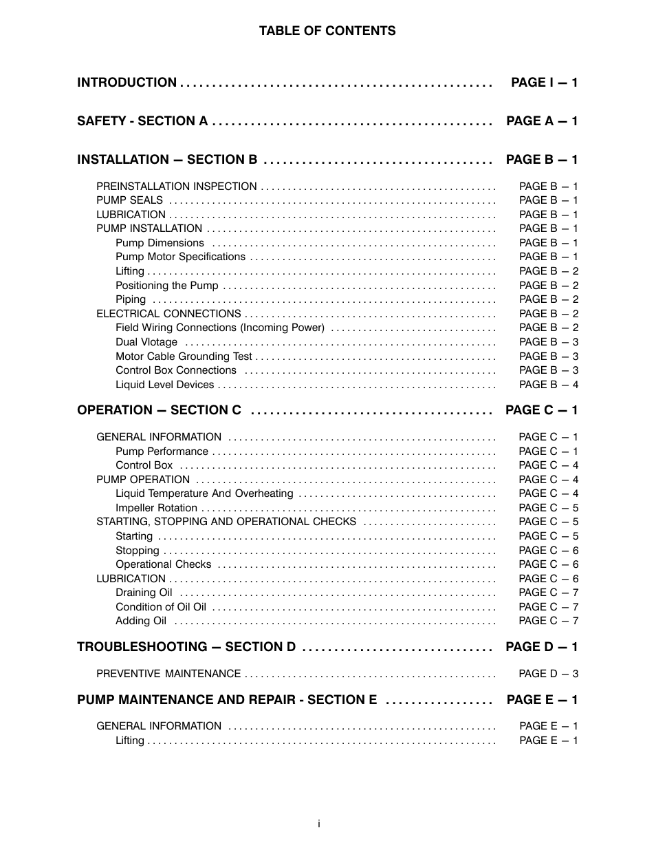 Gorman-Rupp Pumps SFDV3A 1482269 and up User Manual | Page 3 / 44