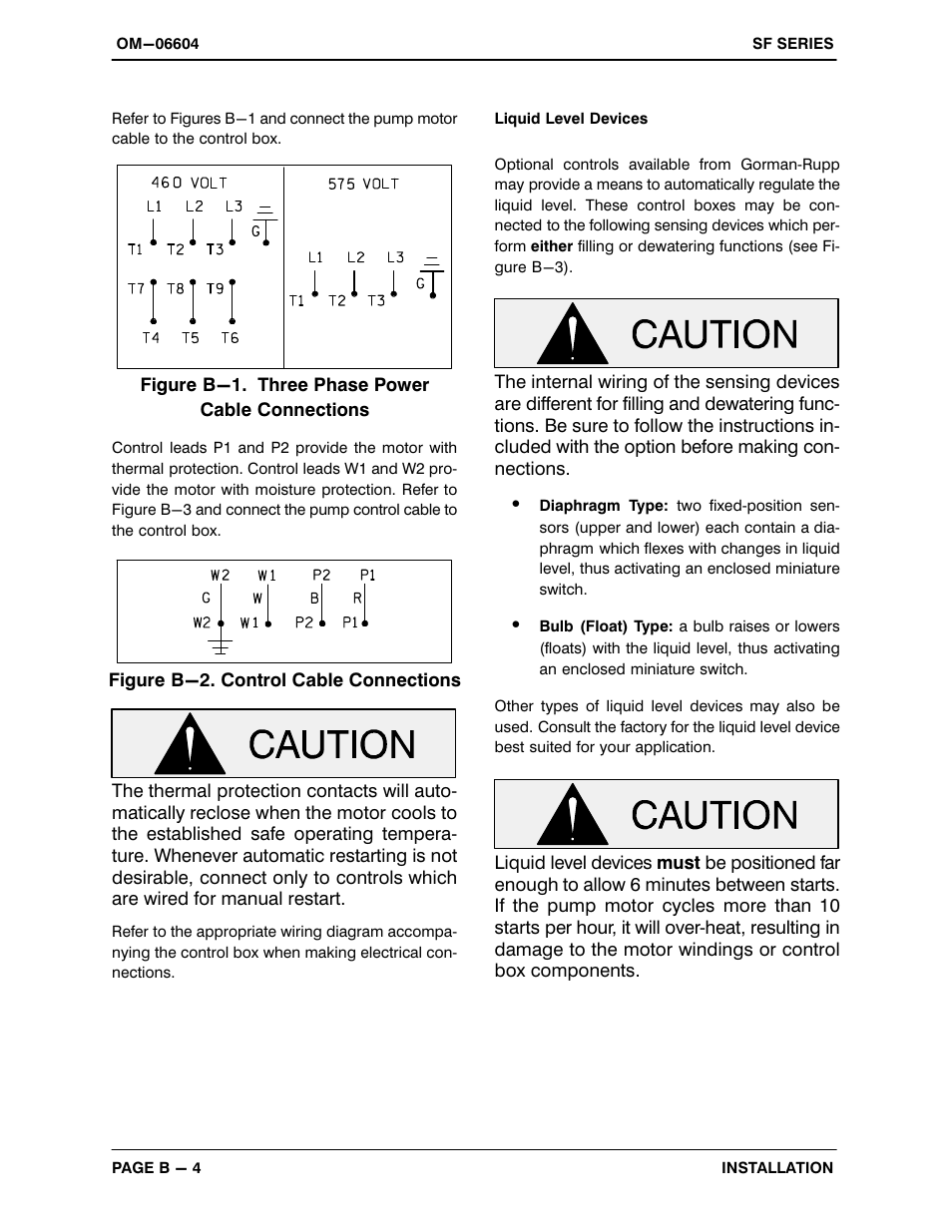 Gorman-Rupp Pumps SF6C All serial numbers User Manual | Page 12 / 44