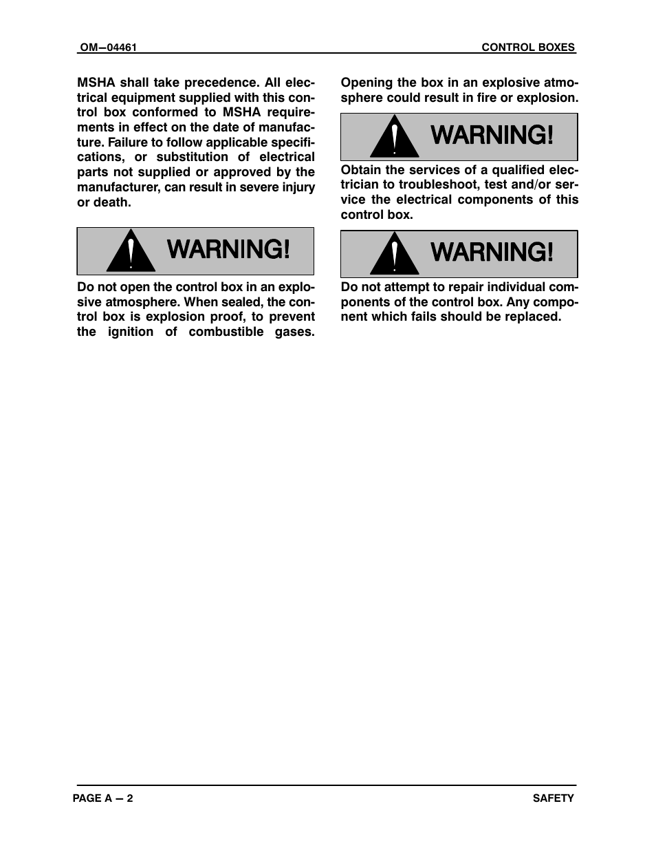 Gorman-Rupp Pumps SM4G1-X30 460/3 1002211 thru 1241783 User Manual | Page 5 / 18