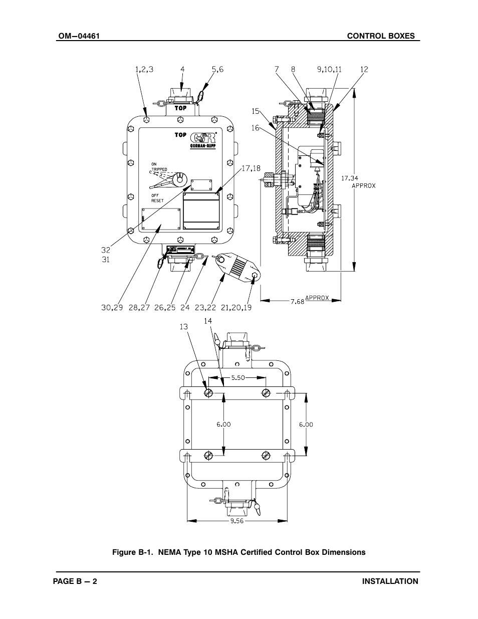 Gorman-Rupp Pumps SM4G1-X30 460/3 1002211 thru 1241783 User Manual | Page 7 / 18