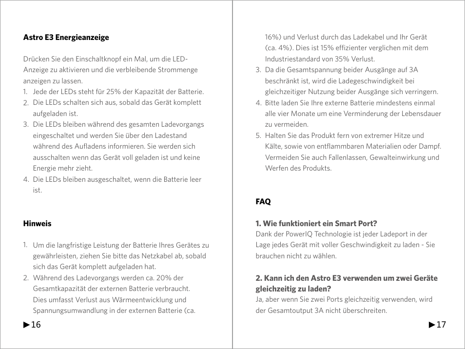 ANKER 2nd Gen Astro E3 10000mAh with PowerIQ Technology User Manual | Page 10 / 23