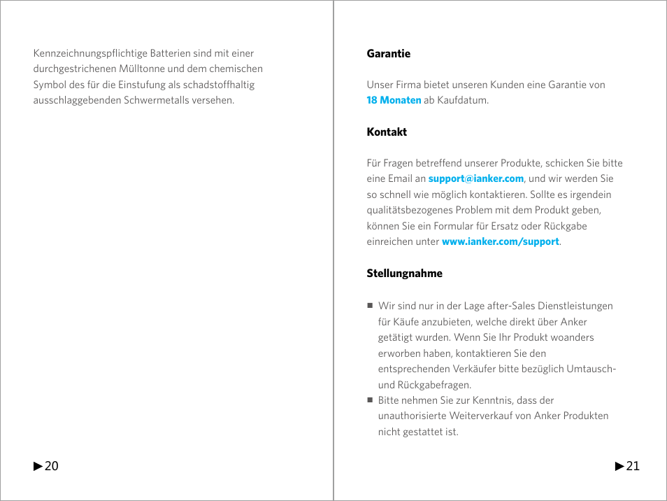ANKER 2nd Gen Astro E3 10000mAh with PowerIQ Technology User Manual | Page 12 / 23