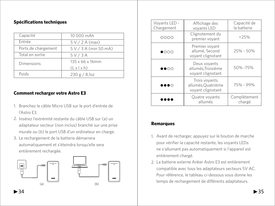 ANKER 2nd Gen Astro E3 10000mAh with PowerIQ Technology User Manual | Page 19 / 23