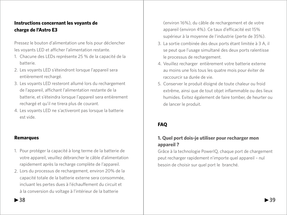 ANKER 2nd Gen Astro E3 10000mAh with PowerIQ Technology User Manual | Page 21 / 23