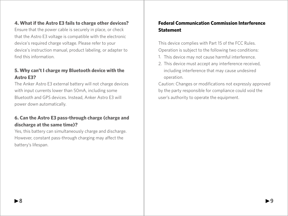 ANKER 2nd Gen Astro E3 10000mAh with PowerIQ Technology User Manual | Page 6 / 23