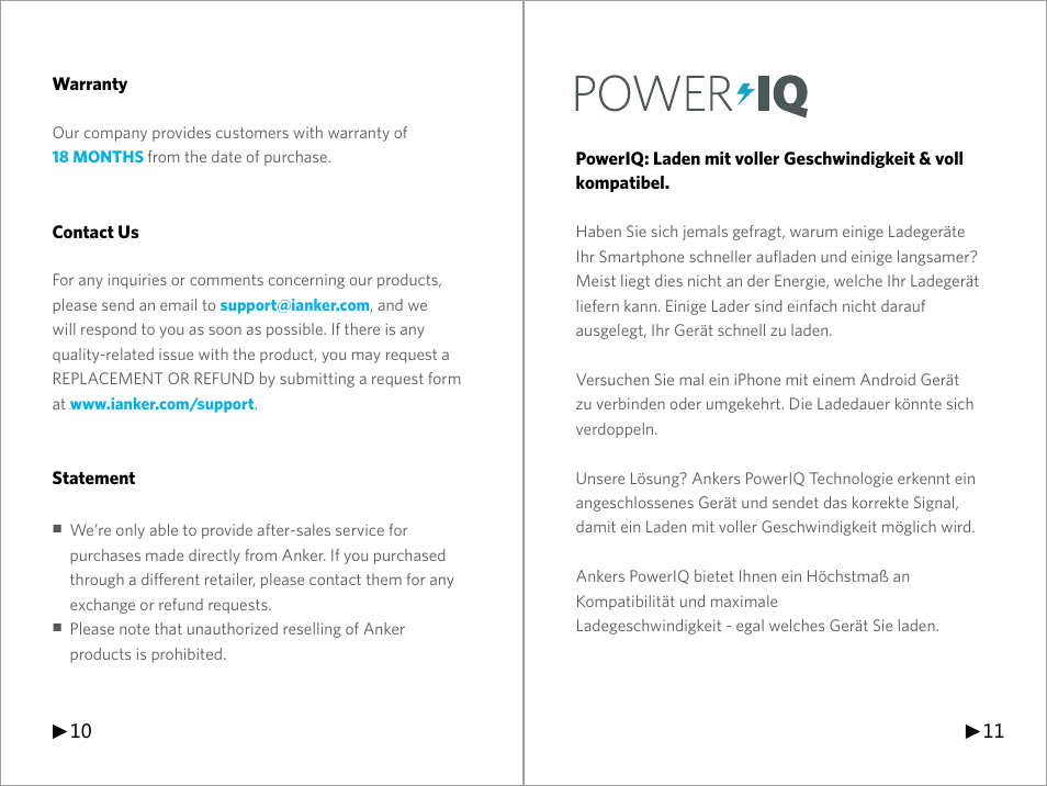 ANKER 2nd Gen Astro E3 10000mAh with PowerIQ Technology User Manual | Page 7 / 23