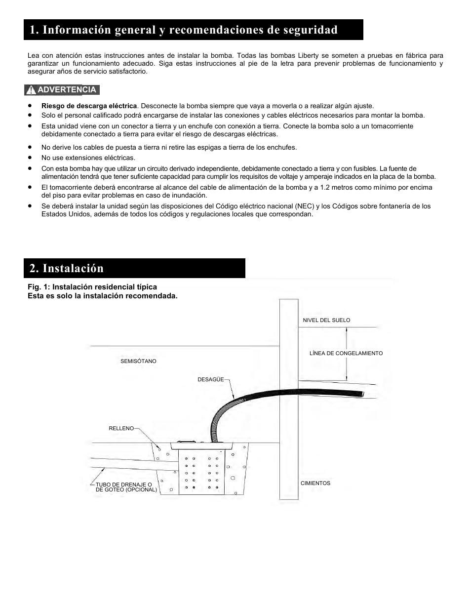 Liberty Pumps CSP-Series User Manual | Page 6 / 14