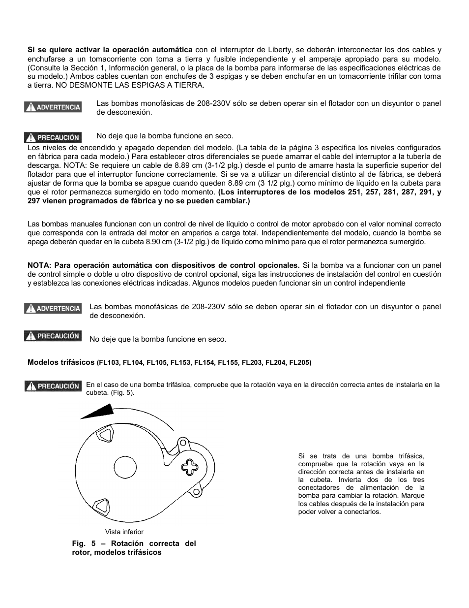 Liberty Pumps 290-Series User Manual | Page 17 / 30