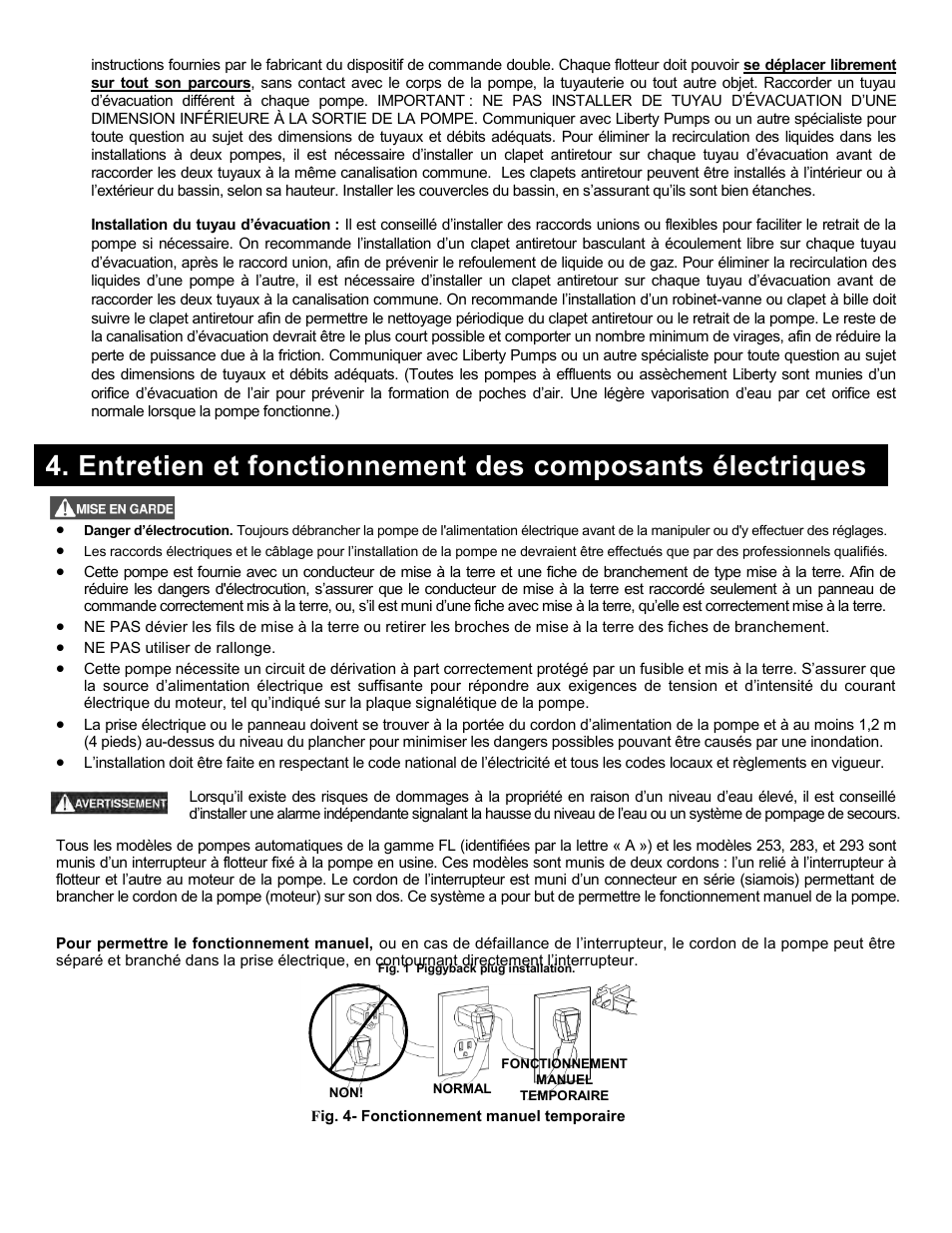 Liberty Pumps 290-Series User Manual | Page 26 / 30