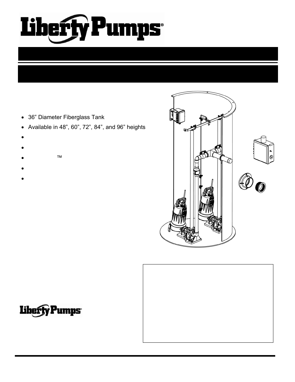 Liberty Pumps D3696-Series User Manual | 6 pages
