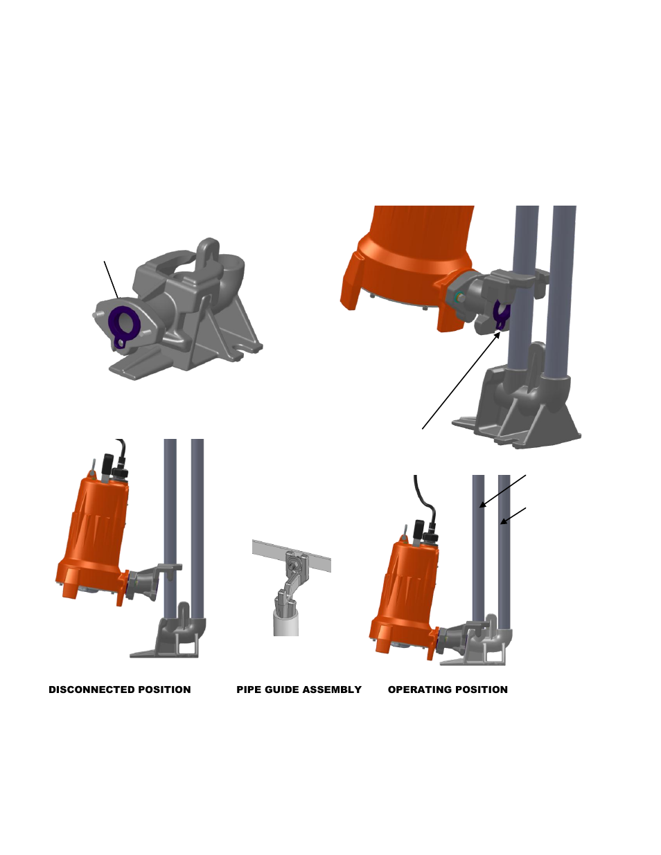 Gr20 quick disconnect assembly, Gr20 assembly | Liberty Pumps D3696-Series User Manual | Page 5 / 6