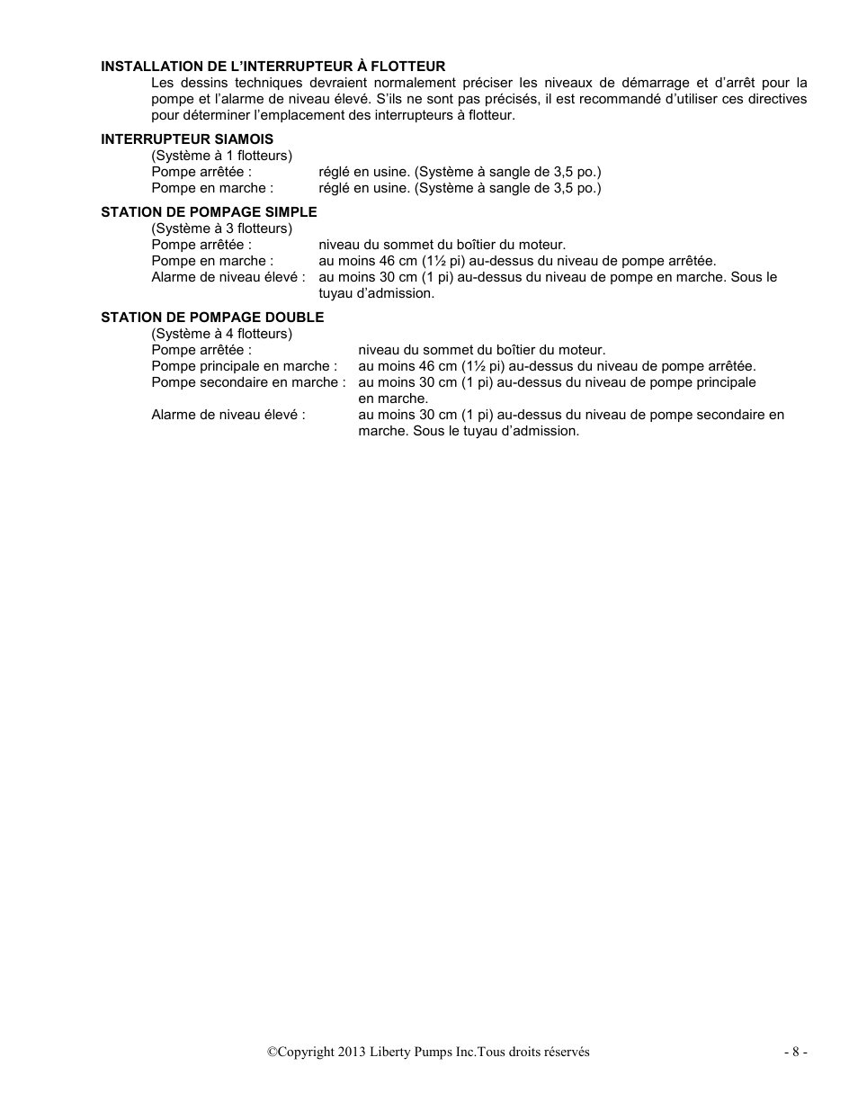 Liberty Pumps PRG-Series User Manual | Page 30 / 33