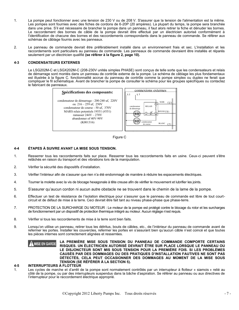 Liberty Pumps LSGX200-Series Omnivore User Manual | Page 21 / 42