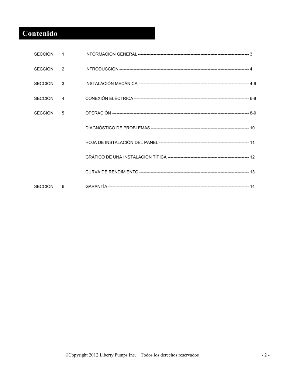 Liberty Pumps LSGX200-Series Omnivore User Manual | Page 30 / 42