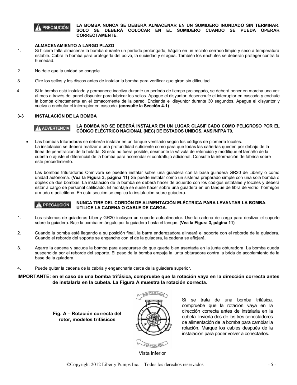 Liberty Pumps LSGX200-Series Omnivore User Manual | Page 33 / 42