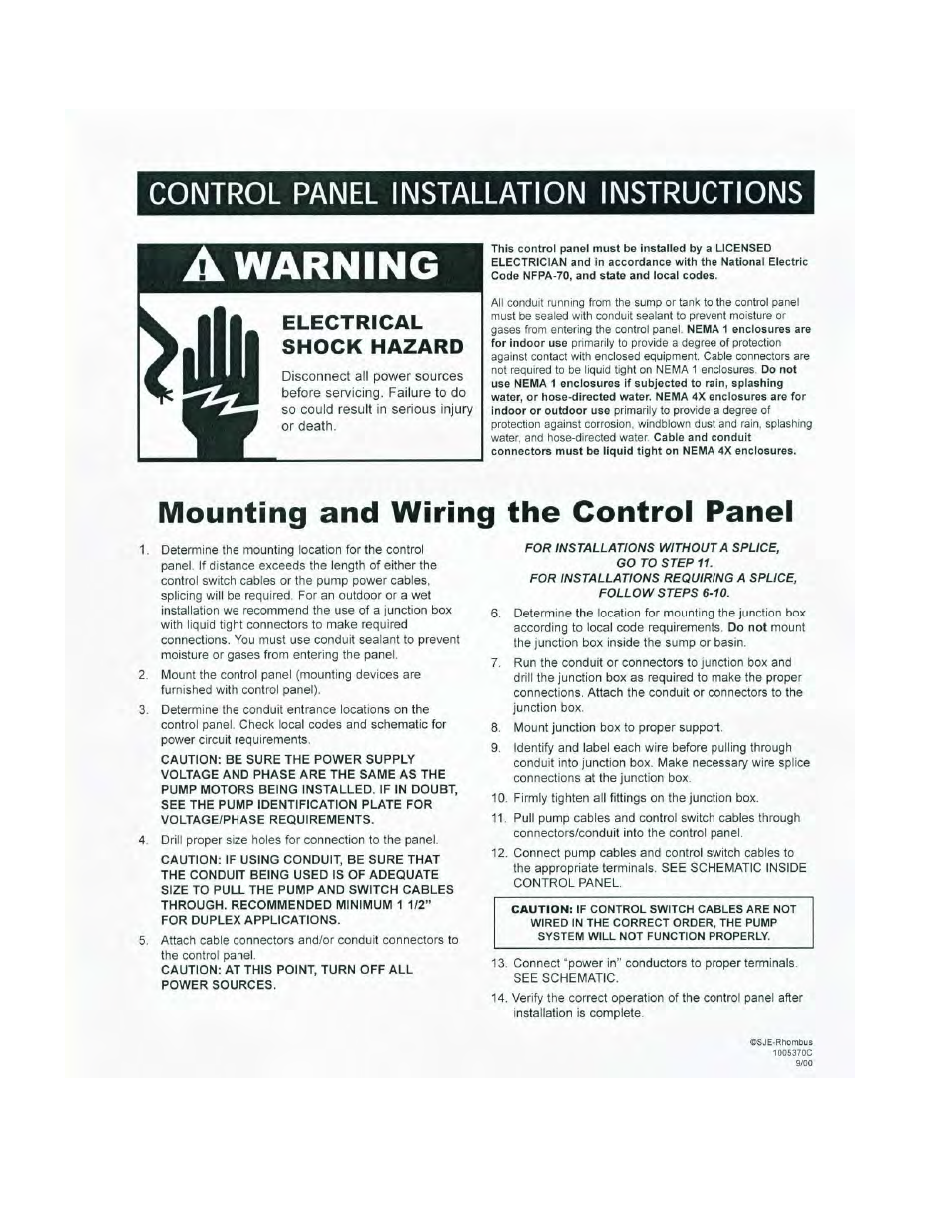 Liberty Pumps LSGX202-RE User Manual | Page 10 / 11
