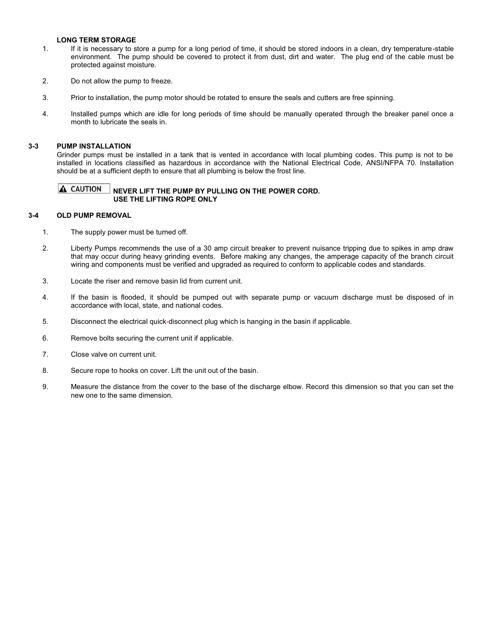 Liberty Pumps LSGX202-RE User Manual | Page 5 / 11