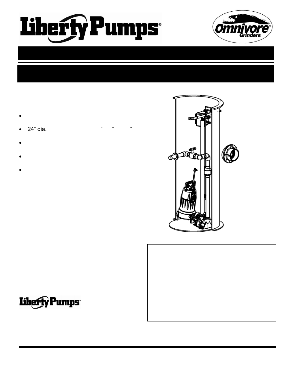 Liberty Pumps 2460-Series User Manual | 6 pages