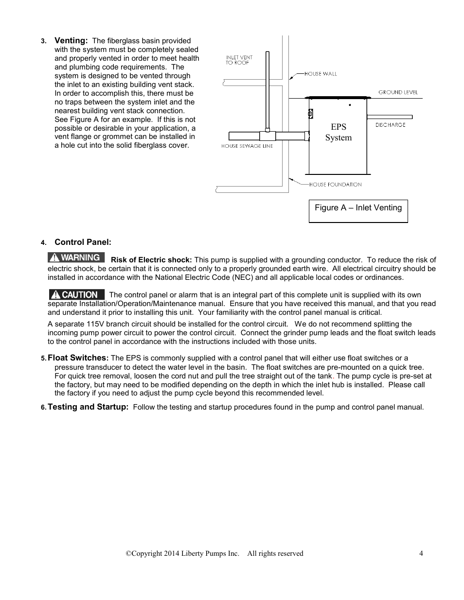 Liberty Pumps Engineered Pump Systems (EPS) User Manual | Page 4 / 11