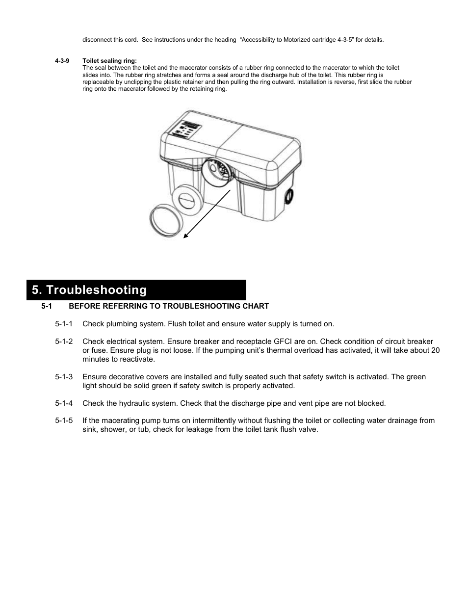 Troubleshooting | Liberty Pumps Ascent II User Manual | Page 13 / 55