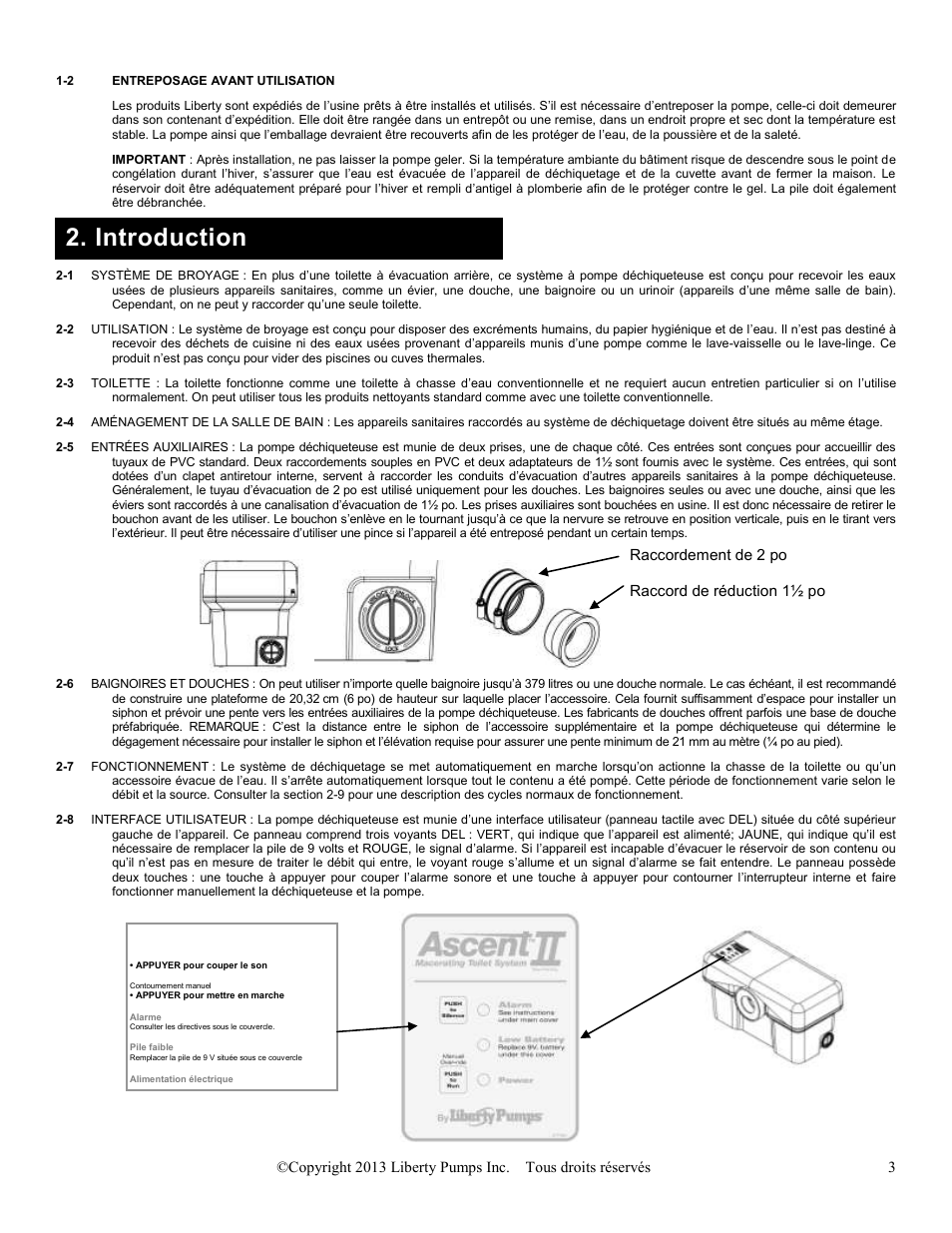 Introduction | Liberty Pumps Ascent II User Manual | Page 39 / 55