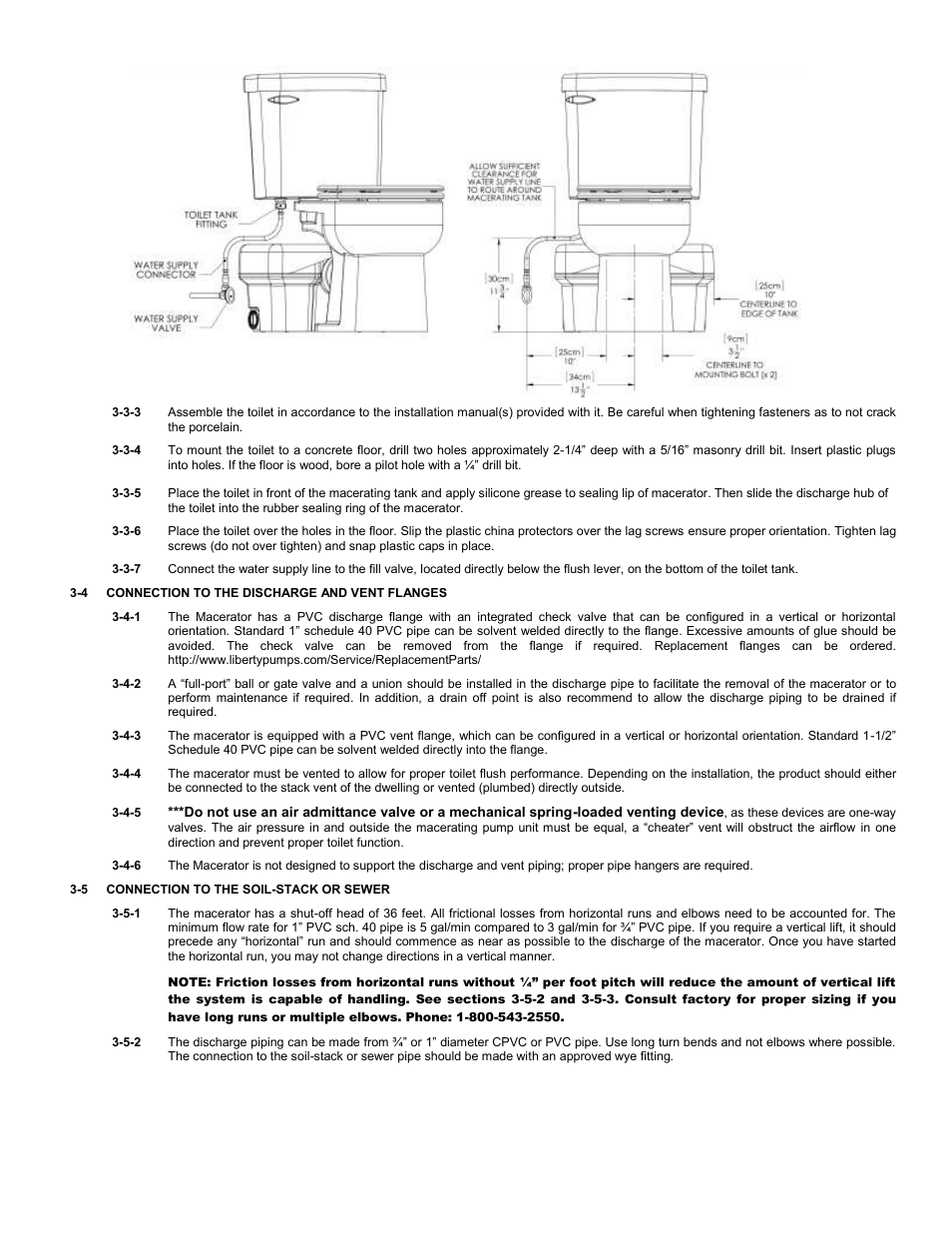 Liberty Pumps Ascent II User Manual | Page 6 / 55