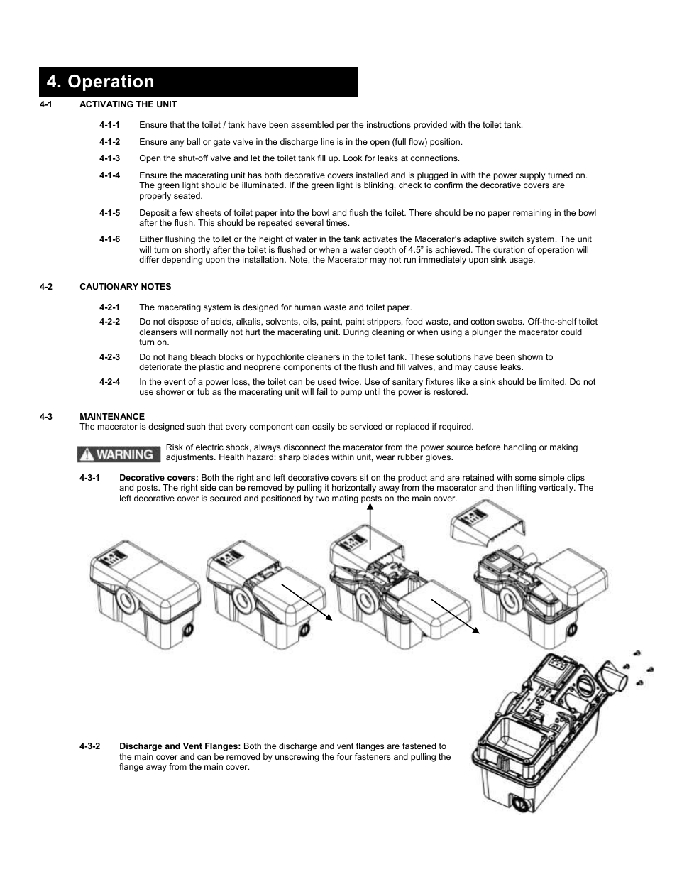 Operation | Liberty Pumps Ascent II User Manual | Page 9 / 55