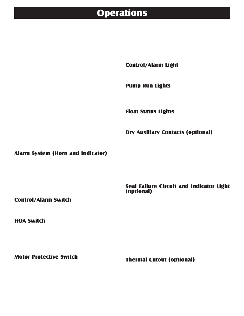 Operations | Liberty Pumps AE-Series User Manual | Page 10 / 12