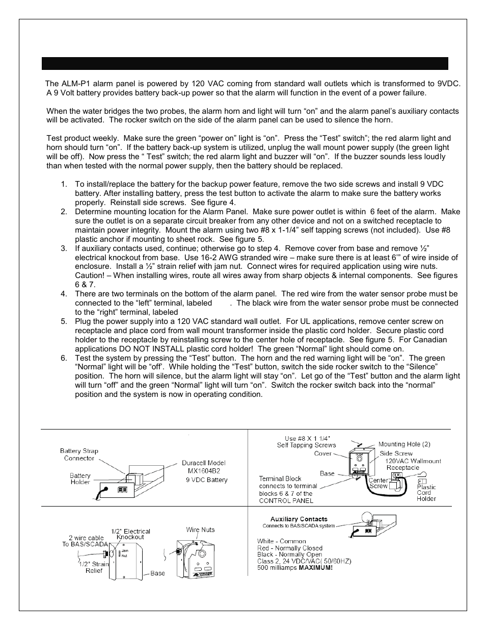 Liberty Pumps ALM-P1 User Manual | Page 3 / 12