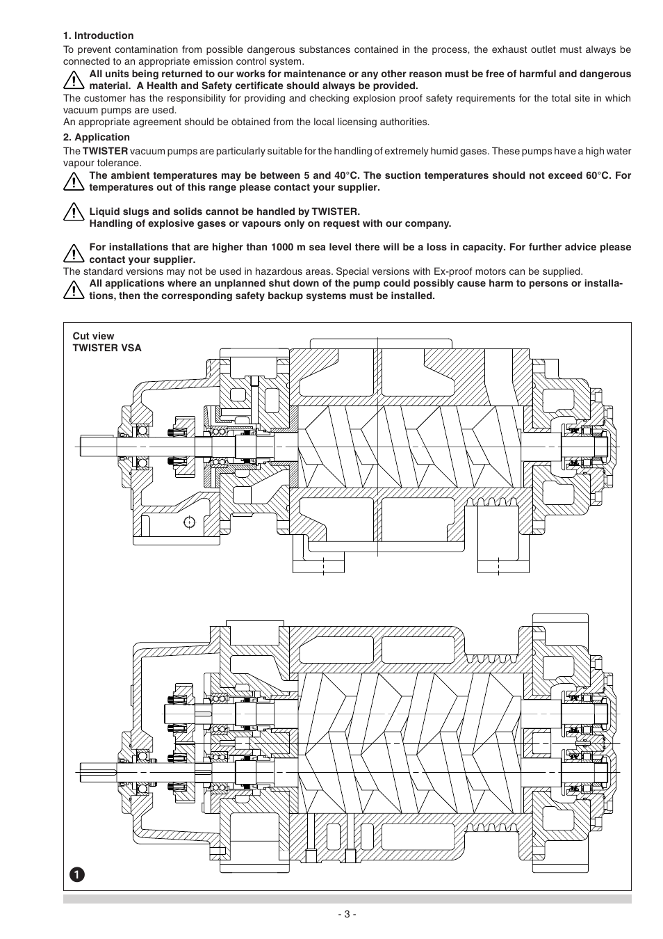 Elmo Rietschle S-VSA User Manual | Page 13 / 68