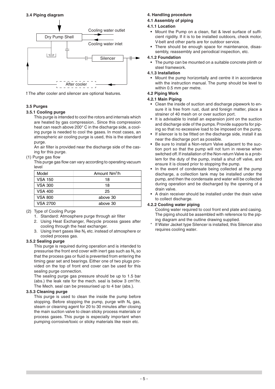 Elmo Rietschle S-VSA User Manual | Page 15 / 68
