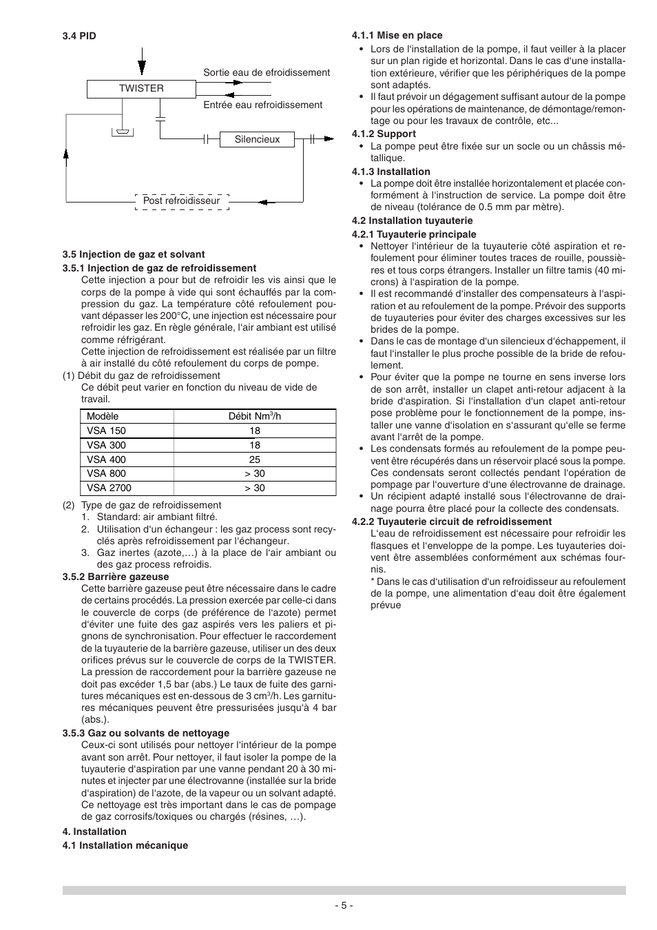 Elmo Rietschle S-VSA User Manual | Page 25 / 68