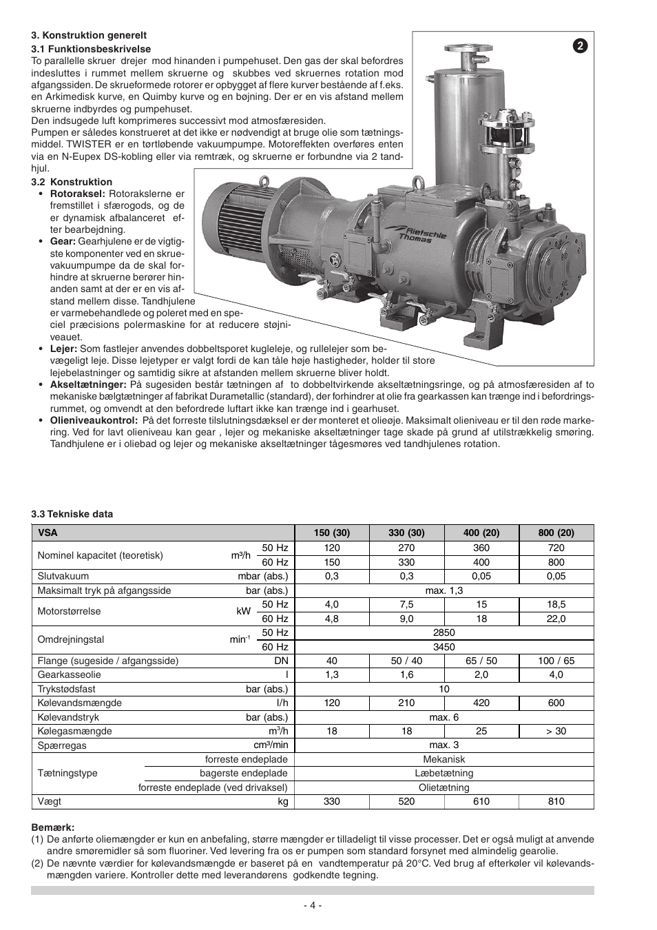 Elmo Rietschle S-VSA User Manual | Page 42 / 68