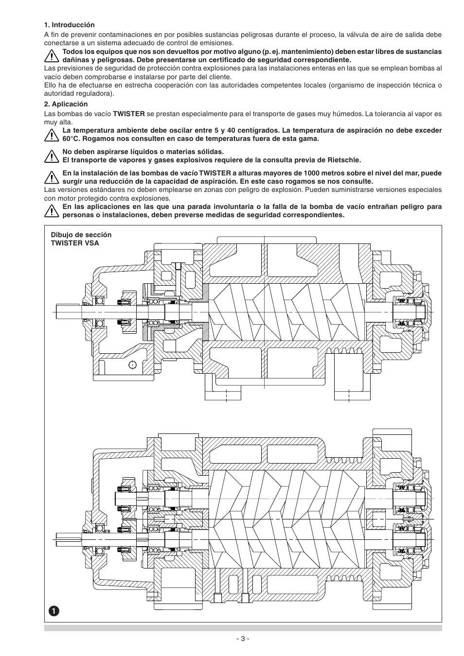 Elmo Rietschle S-VSA User Manual | Page 61 / 68