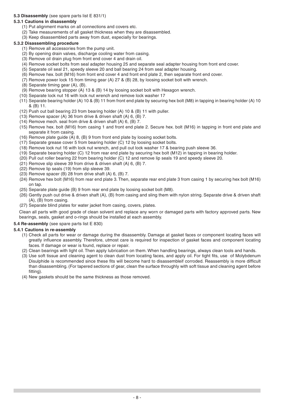 Elmo Rietschle S-VSB User Manual | Page 8 / 12