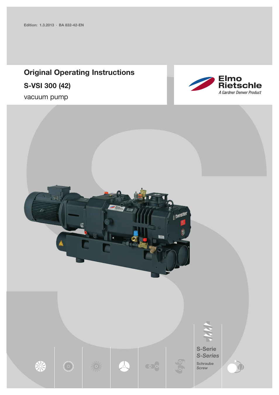 Elmo Rietschle S-VSI 300(42) User Manual | 38 pages