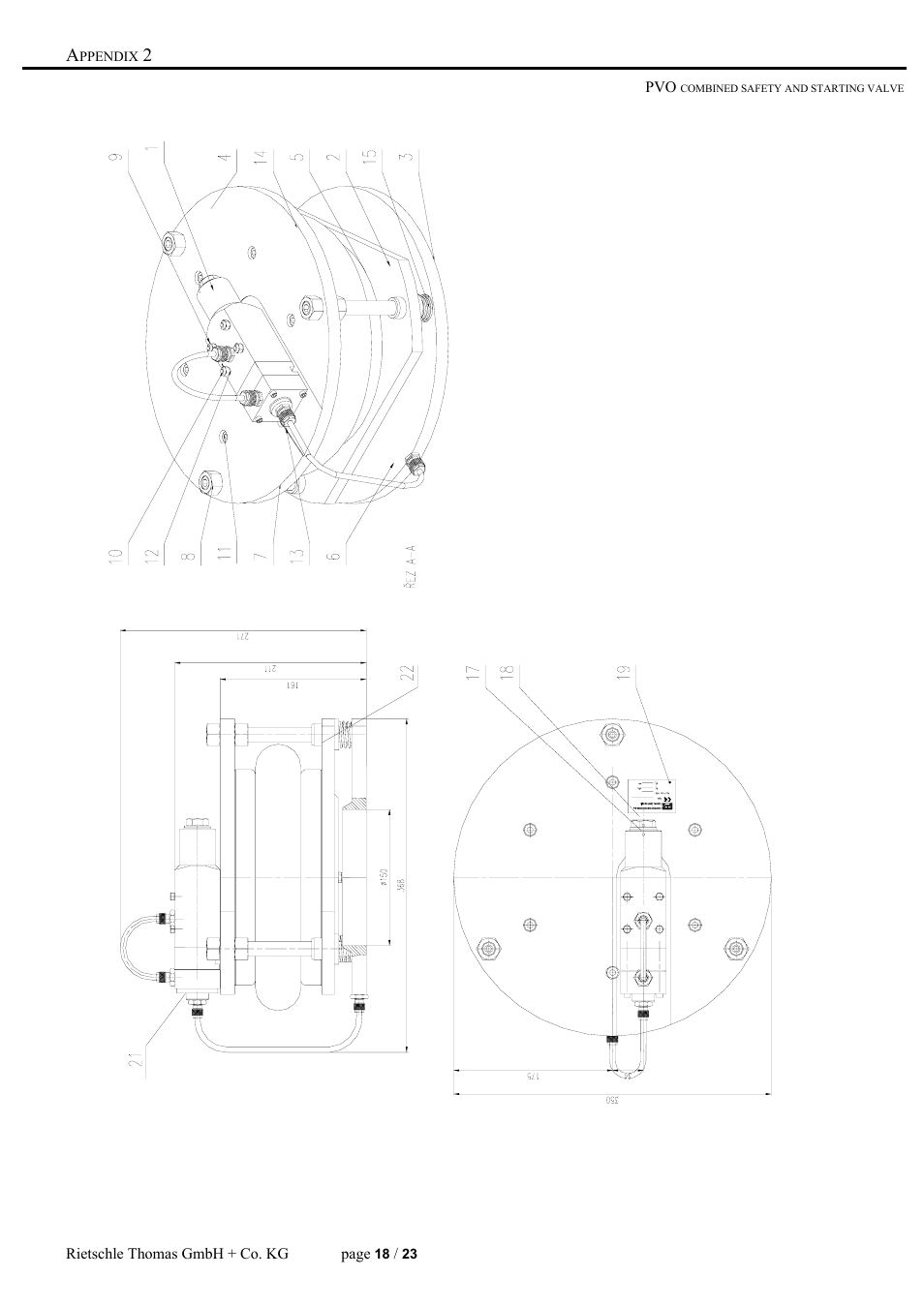 Elmo Rietschle R-WPB User Manual | Page 18 / 23