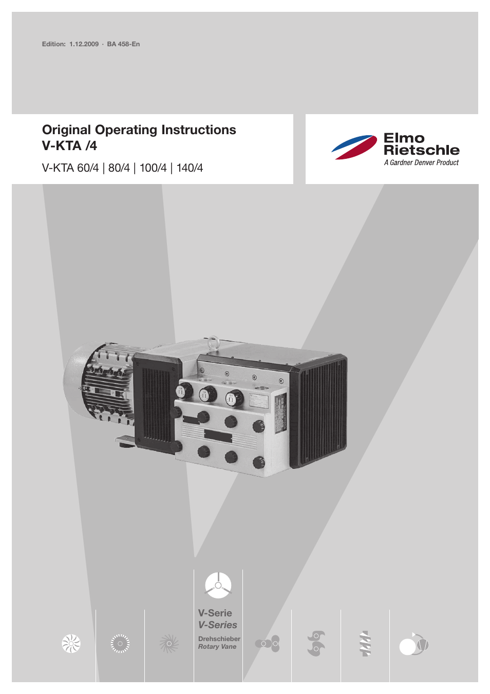 Elmo Rietschle V-KTA 140/4 User Manual | 32 pages