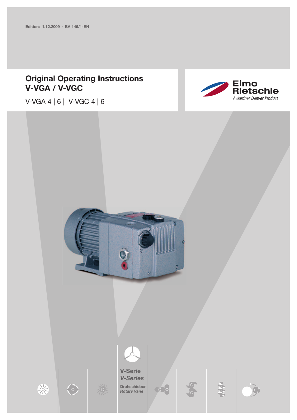 Elmo Rietschle V-VGC 4/6 User Manual | 30 pages